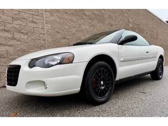 2004 chrysler sebring lxi convertible 2.7 v6 only 118k miles