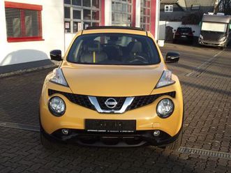 nissan juke tekna yellow navi shz skd kamera 360 leder