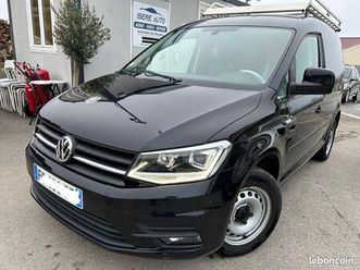 13.990 ht volkswagen caddy 2.0 tdi 102ch dsg6 business line plus attelage + gallerie faibles kms