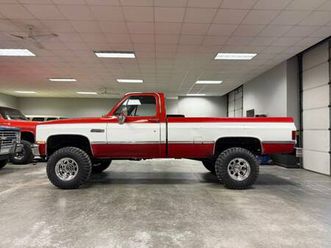 1987 chevrolet k20, 454 big block, 4-speed, lifted, rust free!