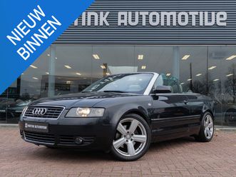 audi a4 cabriolet 2.4 v6 exclusive | bose | houtafwerking | stoelverwarming