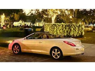 2008 toyota solara convertible.