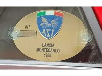 lancia montecarlo s2 1980 asi targa oro