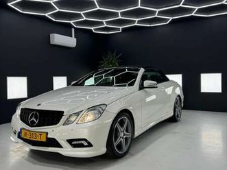 mercedes-benz e-klasse cabrio - 500 v8 amg pakket valt onder de youngtimerregeling voor ondernemers voor de bijtelling
