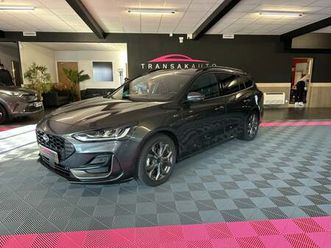 ford focus sw 1.0 flexifuel 125 s&s mhev st-line garantie 2028 / attelage / 1ere main