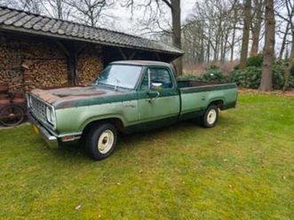dodge d100 bj1978 belastingvrij pickup — bestelauto's — marktplaats