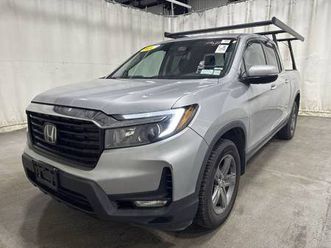 2022 honda ridgeline rtl-e awd crew cab one owner clean carfax