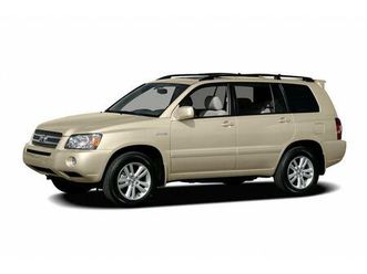used 2006 toyota highlander hybrid limited