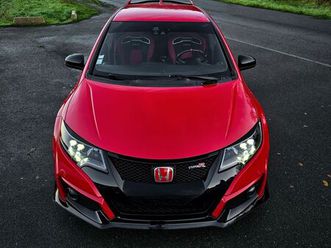 ◊ honda civic type r fk2 gt • 360ch • éventuri/scorpion • 70 500 km • carnet suivi • rouge milano ◊