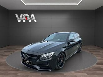 mercedes classe c c63 s amg break 640 ch • carbone toit panoramique apple carplay pack nuit céramique caméra 360°•sièges perf