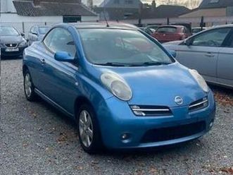 ② nissan micra cabrio 1.4 benzine euro4 mag in lez — nissan — 2ememain