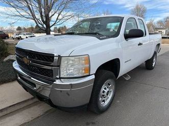 2011 chevrolet silverado 2500hd work truck one owner extended cab 4x4 low miles