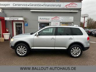 volkswagen touareg 3.2 v6*klima*gsd*tempo*leder*tüv 01/2026