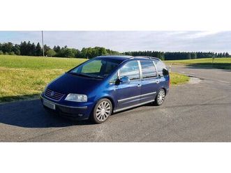 volkswagen sharan v6, highline, leder, tüv/hu neu, at...