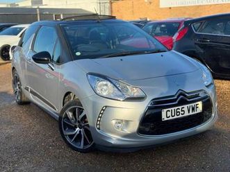 2015 ds automobiles ds 3 cabrio 1.2 puretech dstyle nav cabriolet euro 6 (start/stop) 2dr convertible pe...