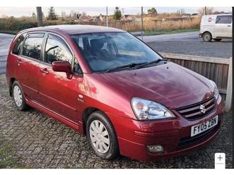 2005 suzuki liana 1.6 glx 5dr metallic red 20 suzuki services hatchback petrol manual