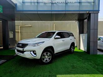 toyota fortuner exr v4 4wd/ gcc specs/ low mileage/ single owner