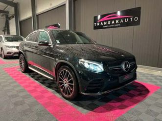 mercedes glc coupe 250 d 9g-tronic 4matic fascination amg + camera de recul + sieges en cuir et alcantara + sieges av electrique