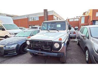 vendo mercedes g280 cdi worker