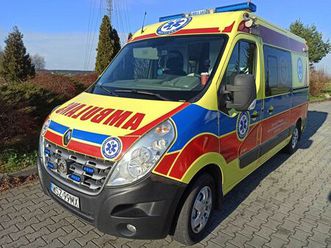 ambulans renault master autoform 2.3 150 km 2013 rok karetka i nosze. plońsk • olx.pl