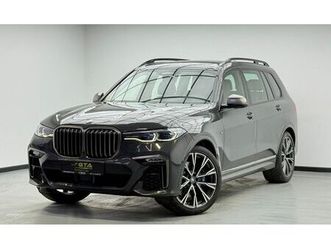2022 bmw x7 m50i m-sport, 2027 bmw warranty + service pack, full bmw service history, 7 seater, gcc