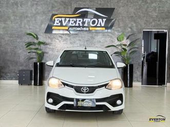 toyota etios platinum 1.5 flex 16v 4p aut.