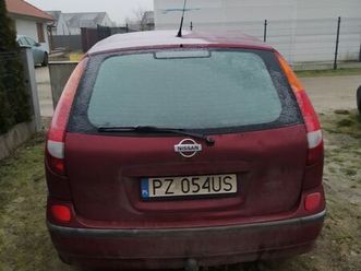 nissan almera tino 1.8 gaz lpg tanio skoki • olx.pl