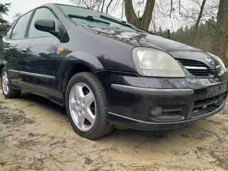 nissan tino 1.8 benzyna 2003r. lift z de czarna klima alu szamotuly • olx.pl