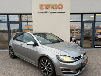 volkswagen golf 2.0 tdi 150ch bluemotion carat sieges chauffants- carplay-regulateur adaptatif