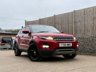 2012 land rover range rover evoque 2.2td pure (190bhp) 4x4 hatchback 5d