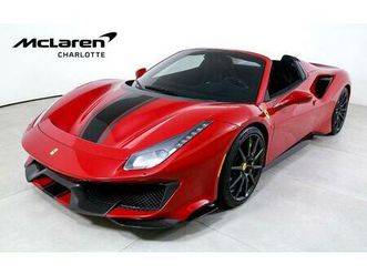 used 2020 ferrari 488 pista spider base