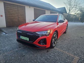 audi q8 sportback s line quattro e-tron q 8 salon pl skrzydlna • olx.pl