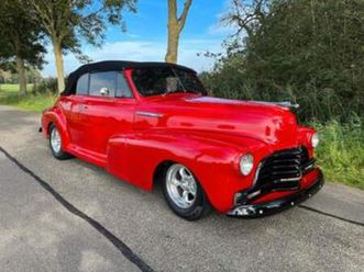 ② chevrolet fleetmaster cabriolet 1947 v8 de 5700 cm3 street r — oldtimers & ancêtres — 2ememain