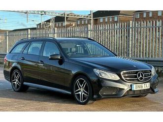 2016 mercedes-benz e class e220 bluetec amg night edition 5dr 7g-tronic estate diesel automatic