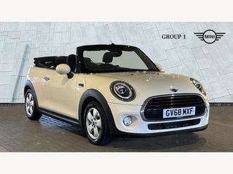 mini convertible 1.5 cooper classic ii 2dr auto