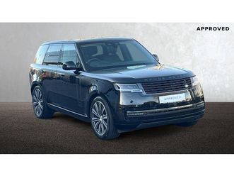 land rover range rover 3.0 p550e autobiography 4dr auto