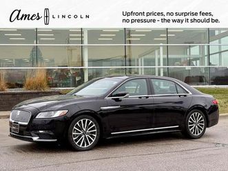 used 2020 lincoln continental standard