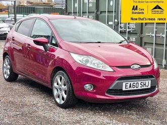 2010 ford fiesta 1.4 titanium 5dr auto hatchback petrol automatic