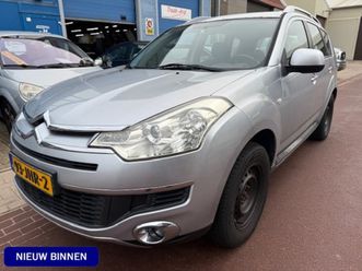 citroën c-crosser - 2.4-16v dynamique 4wd 7prs. nap + boekjes leuke en goede auto met dubbele set wielen met m
