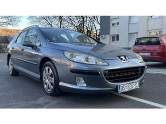 peugeot 407 sw karavan 2,0 hdi 6 brzina, panorama, klima, kuka, kartice, zamjena