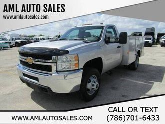 2012 chevrolet chevy silverado 3500hd work truck*4x4*utility service truck*servi