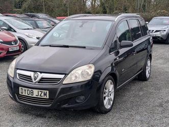 2008 vauxhall zafira 1.9 cdti design [150] 5dr auto [euro 4] mpv diesel automatic