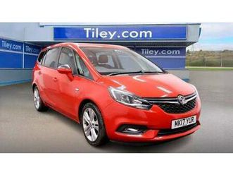2017 vauxhall zafira 1.4t sri 5dr mpv petrol manual