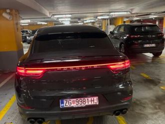 porsche cayenne coupe black on black