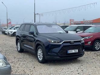 toyota grand highlander an. 2025