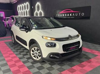 citroen c3 societe bluehdi 100 ch ss bvm5 feel nav ~ tva récupérable ~ carplay ~ climatisation auto ~