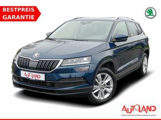 skoda karoq 1.5 tsi ahk kamera acc led dab keyless-go