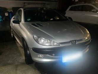 peugeot 206 cc automatik leder sitzhei...