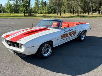 1969 chevrolet camaro rpo-z11 rs/ss rs/ss z11 pace car, award winner, show qual.
