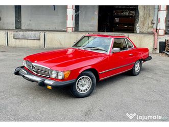 vând mercedes-benz sl 450 r107 an 1977 import sua cabrio/ac
